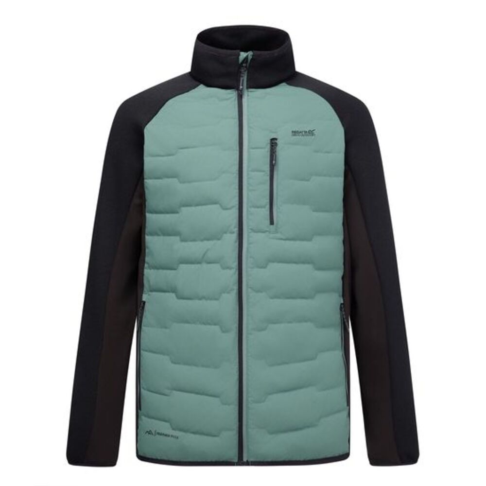 Regatta Mens Cyrus Hybrid Jacket / Dark Forest Green